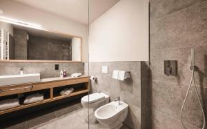 Kúpeľňa v ubytovaní Familienhotel Viktoria
