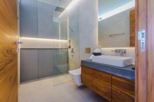 Bathroom sa Villa Nordic Star
