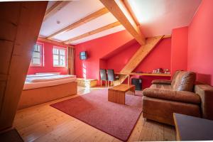 Posezení v ubytování Hotel Sepetná