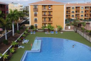 Πισίνα στο ή κοντά στο Beautiful apartment with pool in Palm Mar