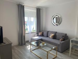 Χώρος καθιστικού στο Apartament Gdańska 230