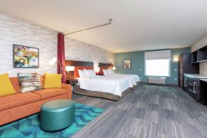 Home2 Suites By Hilton Appleton, Wi客房内的一张或多张床位