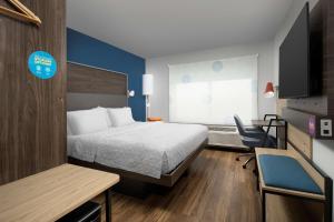 Tru By Hilton Rapid City Rushmore, Sd客房内的一张或多张床位