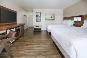 Postel nebo postele na pokoji v ubytování Hampton Inn Key West FL