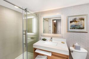 Koupelna v ubytování DoubleTree by Hilton San Antonio Northwest - La Cantera