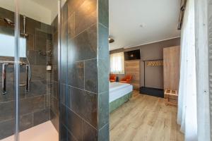 Koupelna v ubytování Suàn Hotel