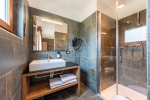 Koupelna v ubytování Suàn Hotel