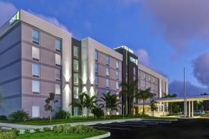 a rendering of the hotel planned for the resort at Home2 Suites By Hilton West Palm Beach Airport in West Palm Beach