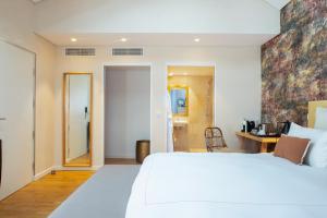 Boutique Hôtel Villa Fabulite客房内的一张或多张床位