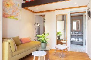 Boutique Hôtel Villa Fabulite的休息区