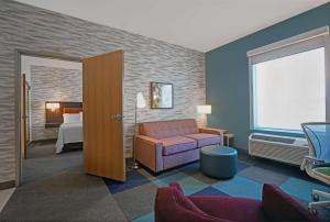 Postel nebo postele na pokoji v ubytování Home2 Suites By Hilton Yuma Pivot Point + 37 fotografií