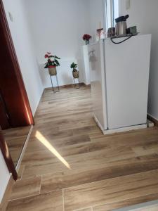 Kuchyň nebo kuchyňský kout v ubytování Deluxe Double Room with Garage FiS