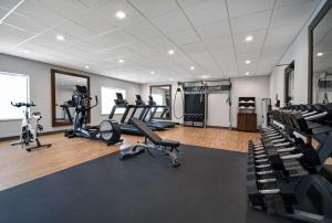 Fitness centrum a/nebo fitness zařízení v ubytování Hampton Inn Midland South, Tx