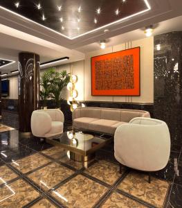 DoubleTree By Hilton A Coruña的休息区