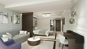 DoubleTree By Hilton A Coruña的休息区