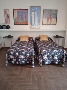 Postel nebo postele na pokoji v ubytování La casa dei nonni al mare + 23 fotografií