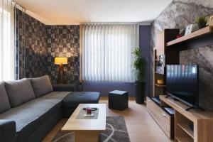 TV a/nebo společenská místnost v ubytování Apartments NANA