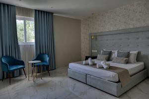 Voodi või voodid majutusasutuse Ta Benna Villa toas