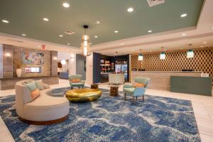 Posezení v ubytování Homewood Suites By Hilton Myrtle Beach Coastal Grand Mall