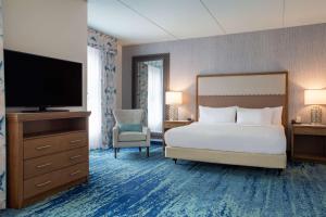 Postel nebo postele na pokoji v ubytování Homewood Suites By Hilton Myrtle Beach Coastal Grand Mall