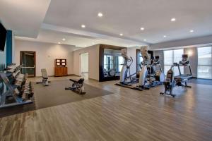 Fitness centrum a/nebo fitness zařízení v ubytování Hampton Inn & Suites Borger