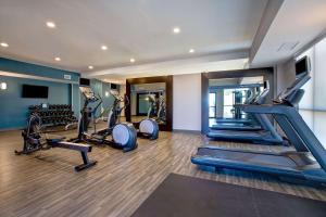 Fitness centrum a/nebo fitness zařízení v ubytování Hampton Inn & Suites Borger