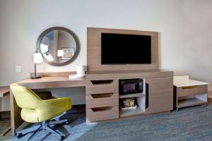 TV a/nebo společenská místnost v ubytování Hampton Inn & Suites Borger