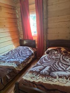 Postel nebo postele na pokoji v ubytování Sweet home