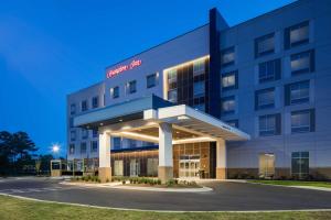 a rendering of the front of a hospital building at Hampton Inn Smithfield Selma, NC in Smithfield