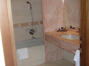 Koupelna v ubytování Park Hotel Villa Potenziani