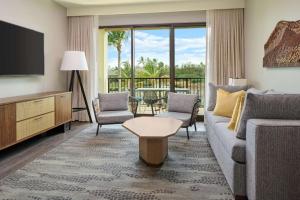 Posezení v ubytování Hilton Grand Vacations Club Maui Bay Villas