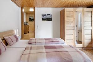 Postel nebo postele na pokoji v ubytování Haus Fritz