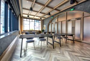 The Westley Calgary Downtown, Tapestry Collection By Hilton餐厅或其他用餐的地方
