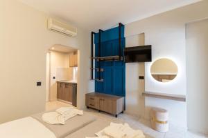 Voodi või voodid majutusasutuse Hera Zakynthos Hotel toas