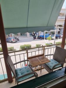 Balkón nebo terasa v ubytování Lefkatas Downtown