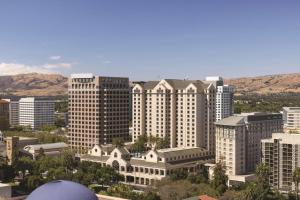 a view of a city with many tall buildings at Signia by Hilton San Jose in San Jose