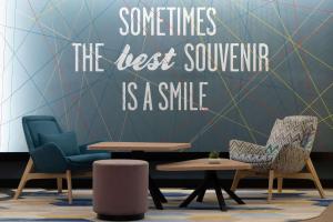 Hampton by Hilton Rome North Fiano Romano的休息区