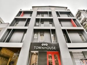 a view of a building with the logo of a townhouse at Townhouse 182 Menka in Patna