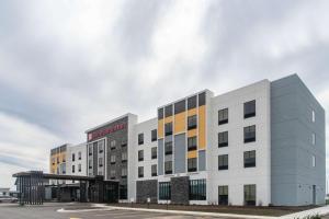 a rendering of the exterior of a building at Hilton Garden Inn Mattoon, IL in Mattoon