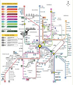 แผนผังของ Aimelia guest house by G traveler