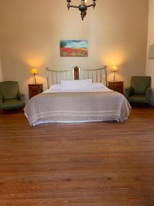 Ένα ή περισσότερα κρεβάτια σε δωμάτιο στο Hotel Yacanto