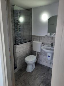 Koupelna v ubytování Casa Loro