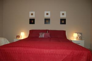 Postel nebo postele na pokoji v ubytování Villa Giulia
