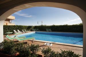 Bazén v ubytování Hotel Villa Sole Resort nebo v jeho okolí