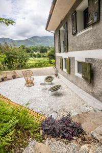 Nespecifikovaný výhled na hory nebo výhled na hory při pohledu z bed and breakfast