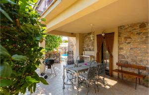 Ein Balkon oder eine Terrasse in der Unterkunft Villa Ala