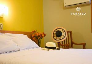 Postel nebo postele na pokoji v ubytování Hoteles Paraiso TRUJILLO