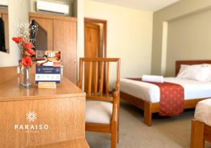 Postel nebo postele na pokoji v ubytování Hoteles Paraiso TRUJILLO