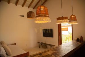 Μια τηλεόραση ή/και κέντρο ψυχαγωγίας στο Casa da Mannu Trancoso +7 φωτογραφίες