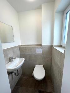 Een badkamer bij Ferienhaus Ferati
